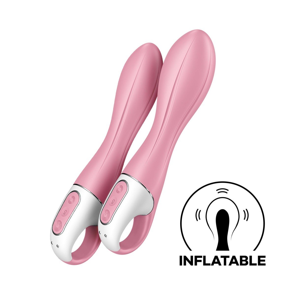 Satisfyer Air Pump Vibrator 2, vibrátor na bod G 20 x 4 cm