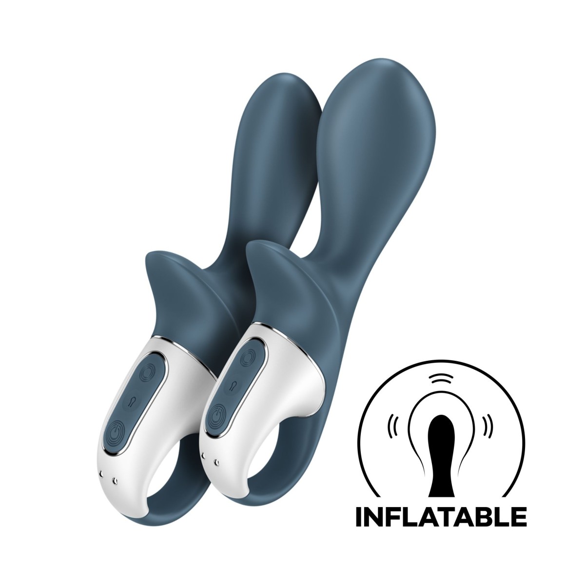 Satisfyer Air Pump Booty 2, anální vibrátor 17,5 x 4 cm