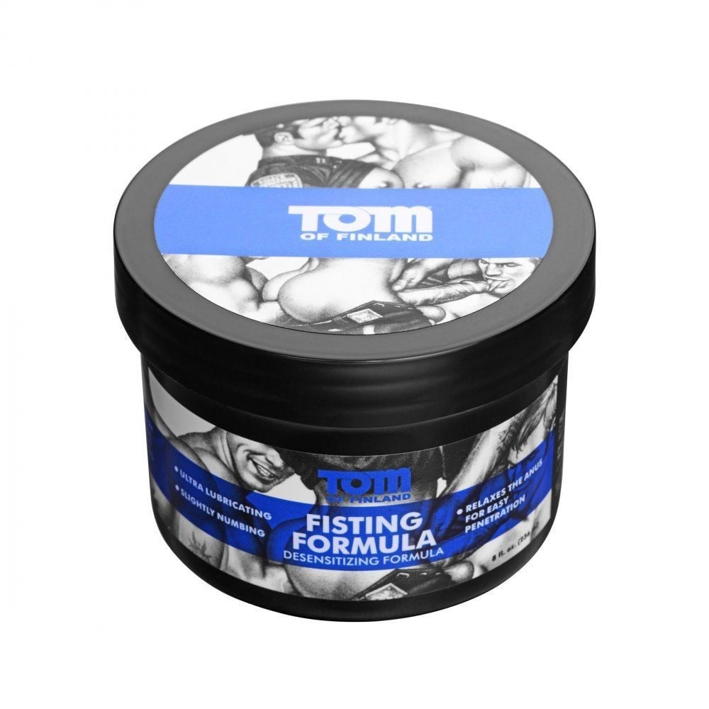 Tom of Finland Fisting Formula 236 ml, hybridní lubrikant se znecitlivujícím účinkem