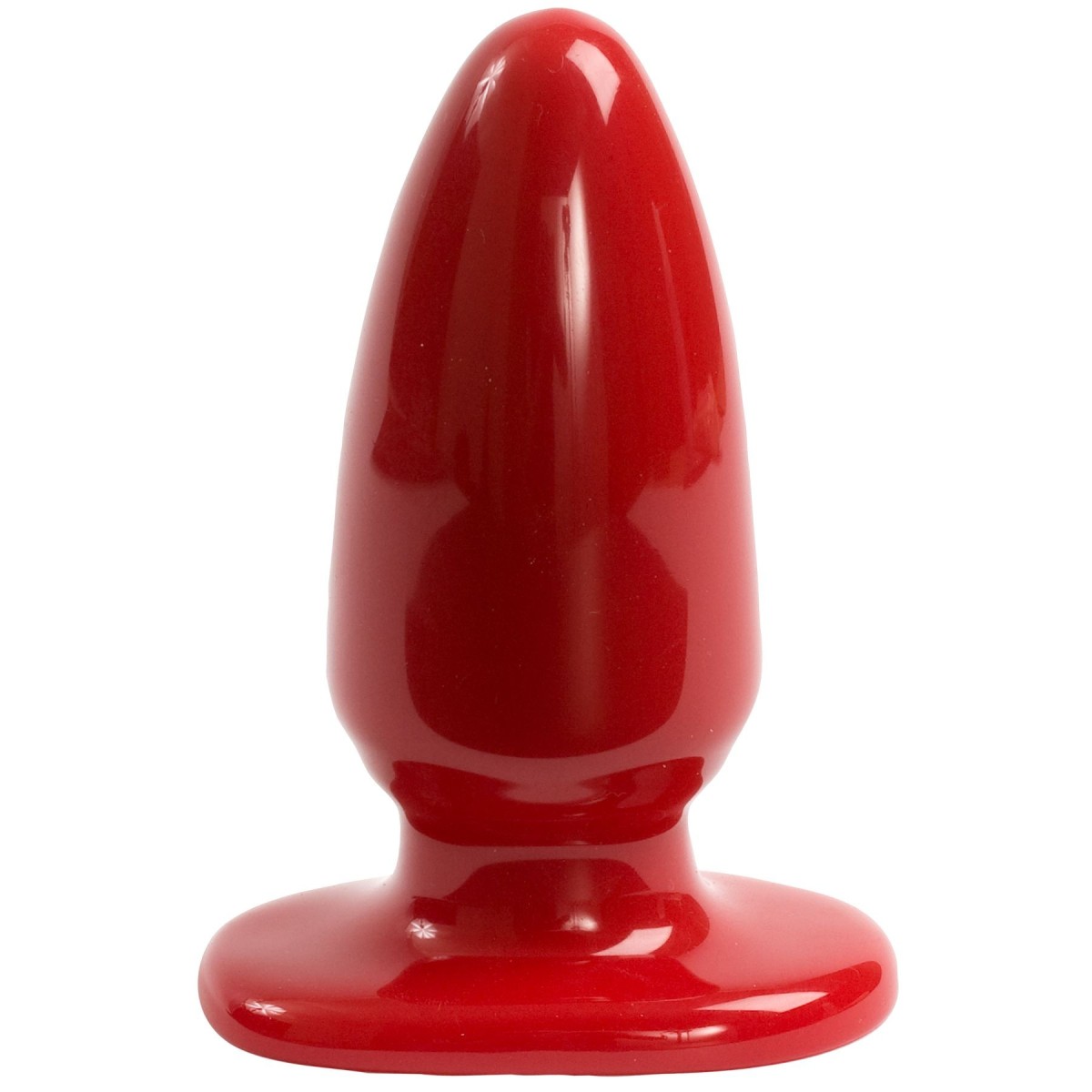 Doc Johnson Red Boy Large Butt Plug, červený análny kolík 13,2 x 5,6 cm