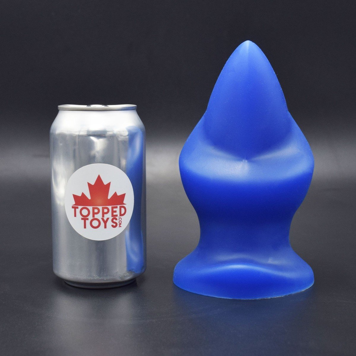 Topped Toys Lotus Butt Plug 120 Blue Steel