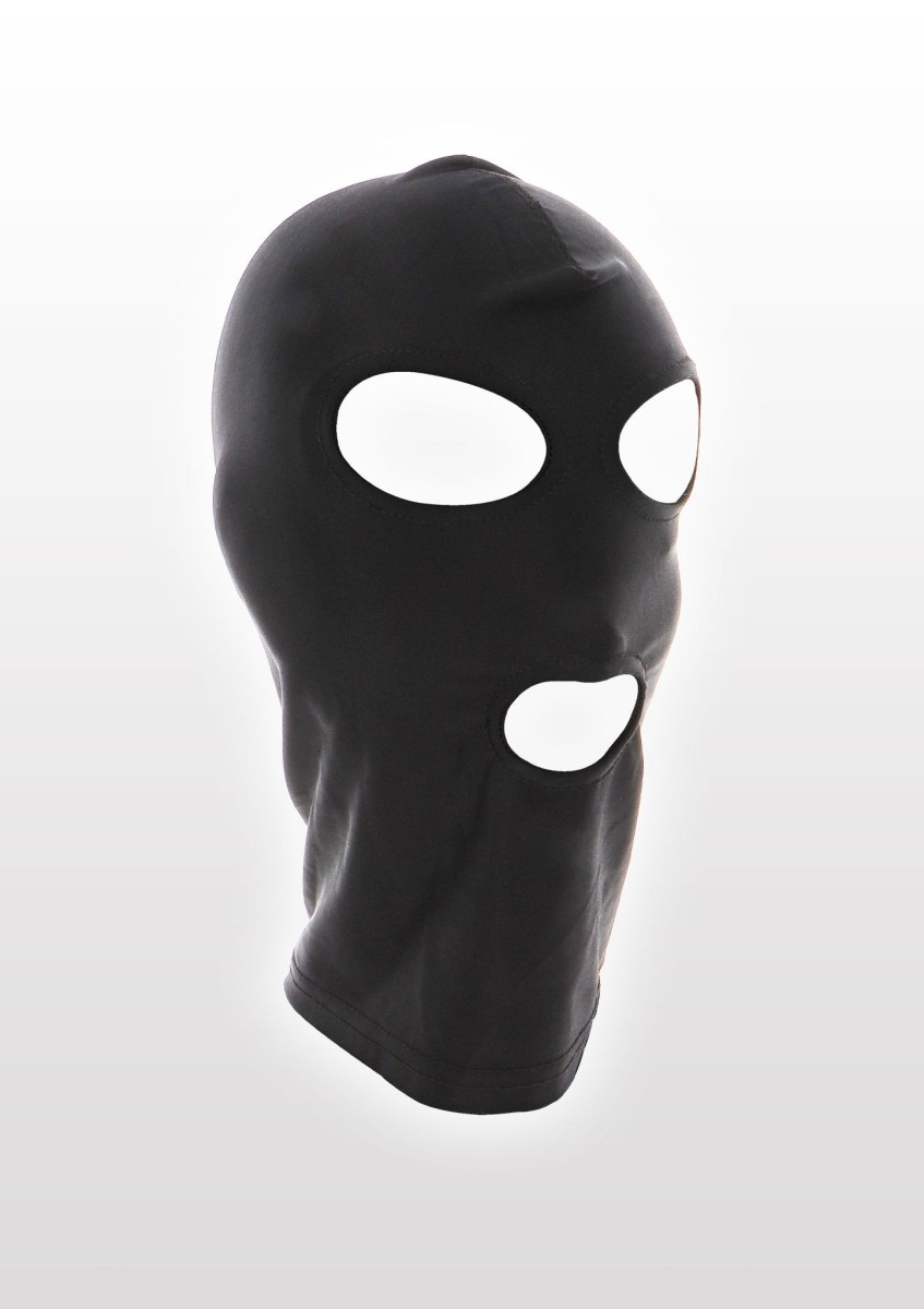 Taboom Spandex Hood, černá unisex kukla s otvory na oči a ústa