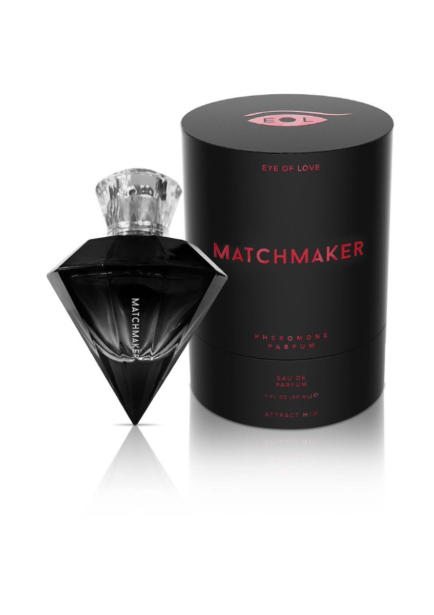 Eye of Love Matchmaker Black Diamond LGBTQ Attract Him 30 ml, feromonový parfém přitahující muže