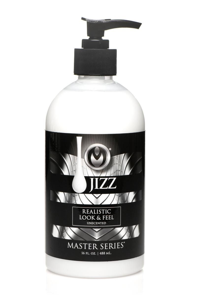 Master Series Jizz Unscented 488 ml, lubrikant na vodnej báze s konzistenciou spermy