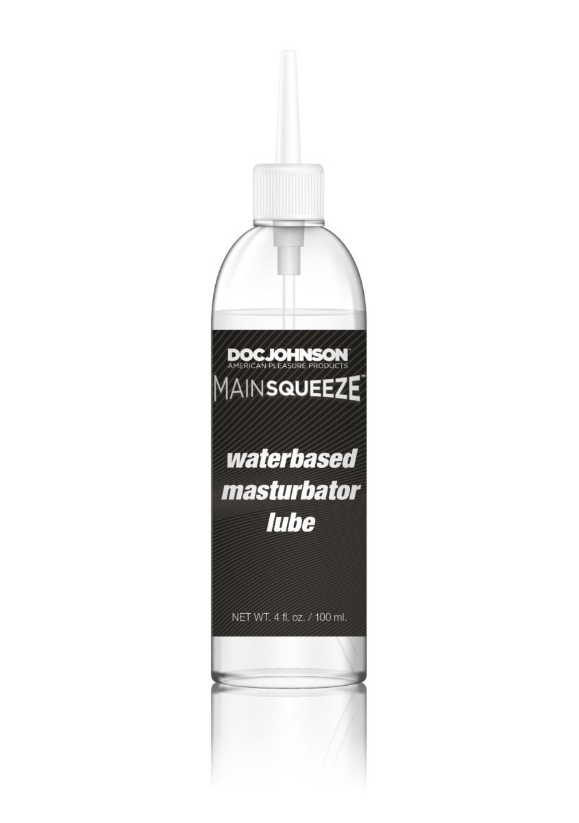 Doc Johnson Main Squeeze Waterbased Masturbator Lube 100 ml, lubrikant na vodní bázi