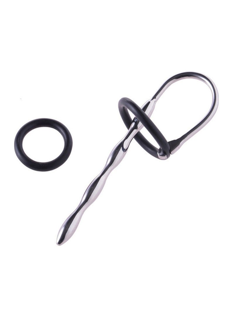 Slave4master Wavey Urethral Stretcher, penis plug s proměnlivým průměrem 122 x 5–8 mm