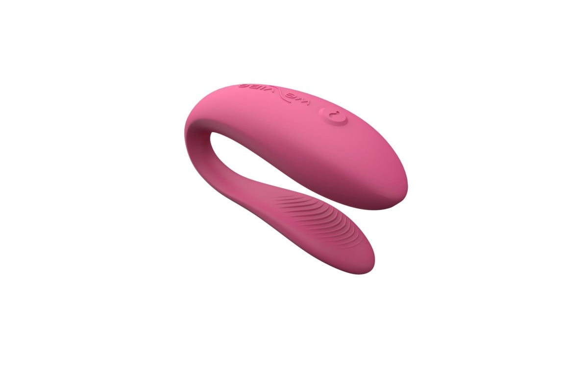 Vibrátor pre páry We-Vibe Sync Lite Pink, smart silikónový vibrátor