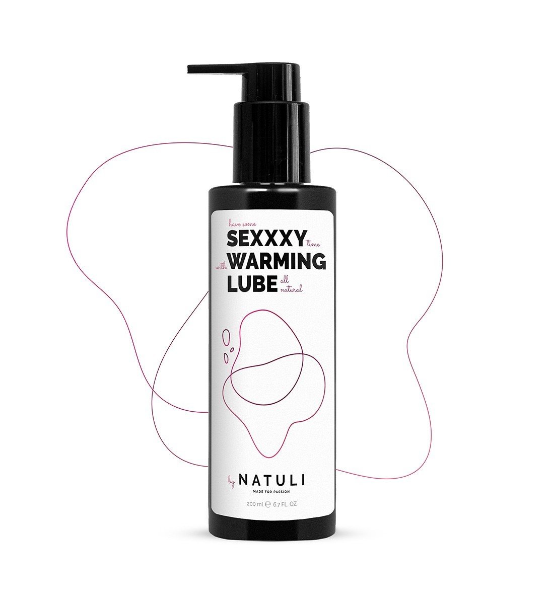 Hřejivý lubrikant Natuli SEXXXY 200 ml