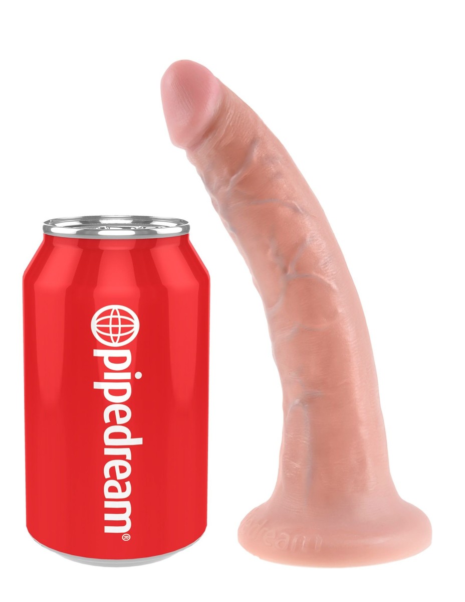 Pipedream King Cock 7″ Cock, tělové dildo s přísavkou 19,9 x 3–4,2 cm