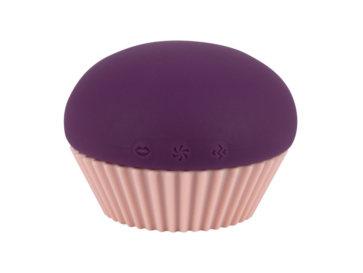 Lola Games Blueberry Cupcake, podtlakový stimulátor na klitoris s vibracemi