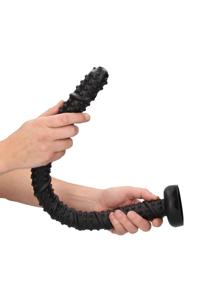 Ouch! Textured Snake Dildo 21″