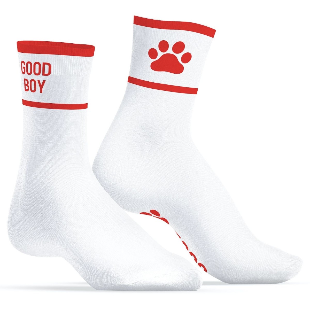 Ponožky Kinky Puppy Good Boy červené
