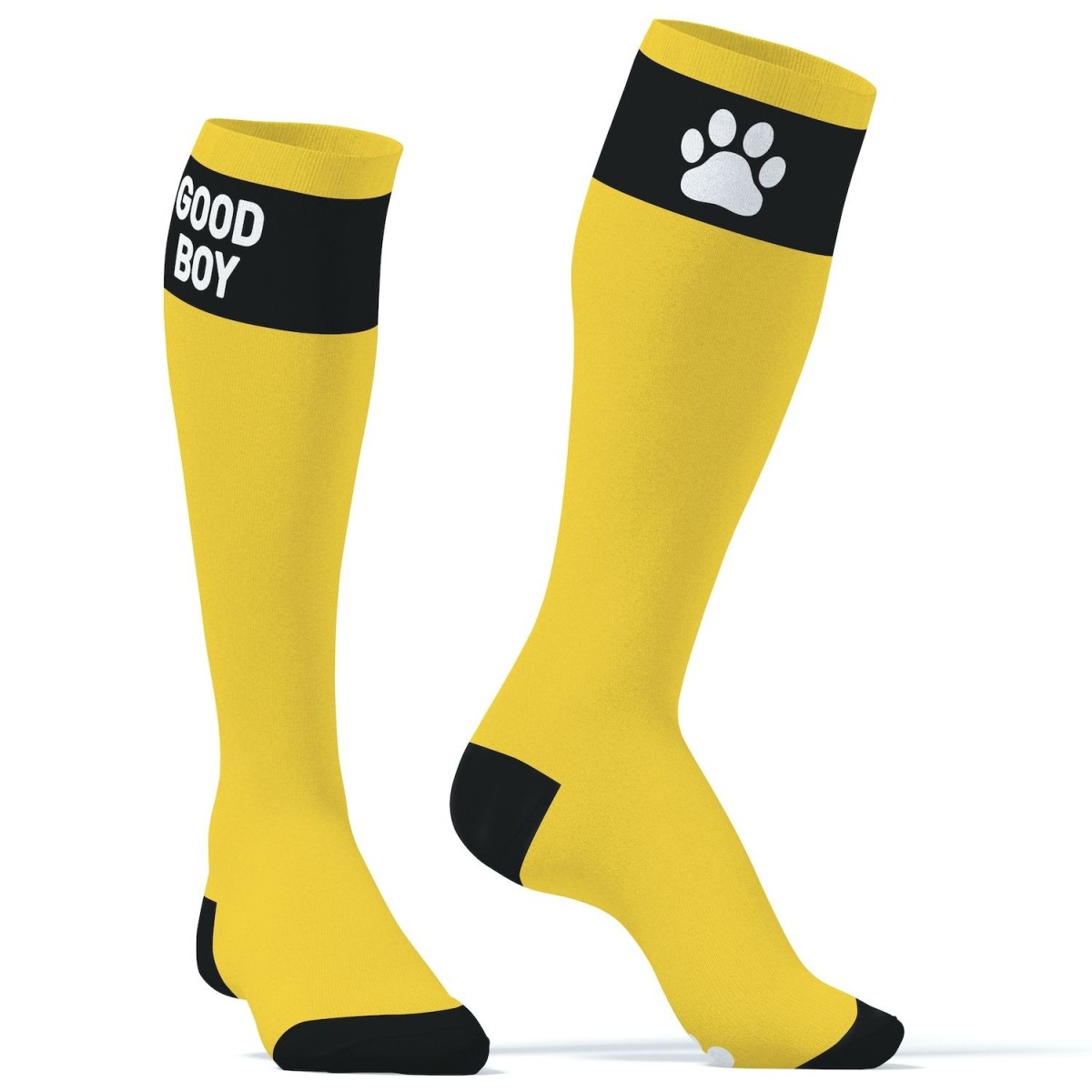 Kinky Puppy Good Boy Big Socks Yellow