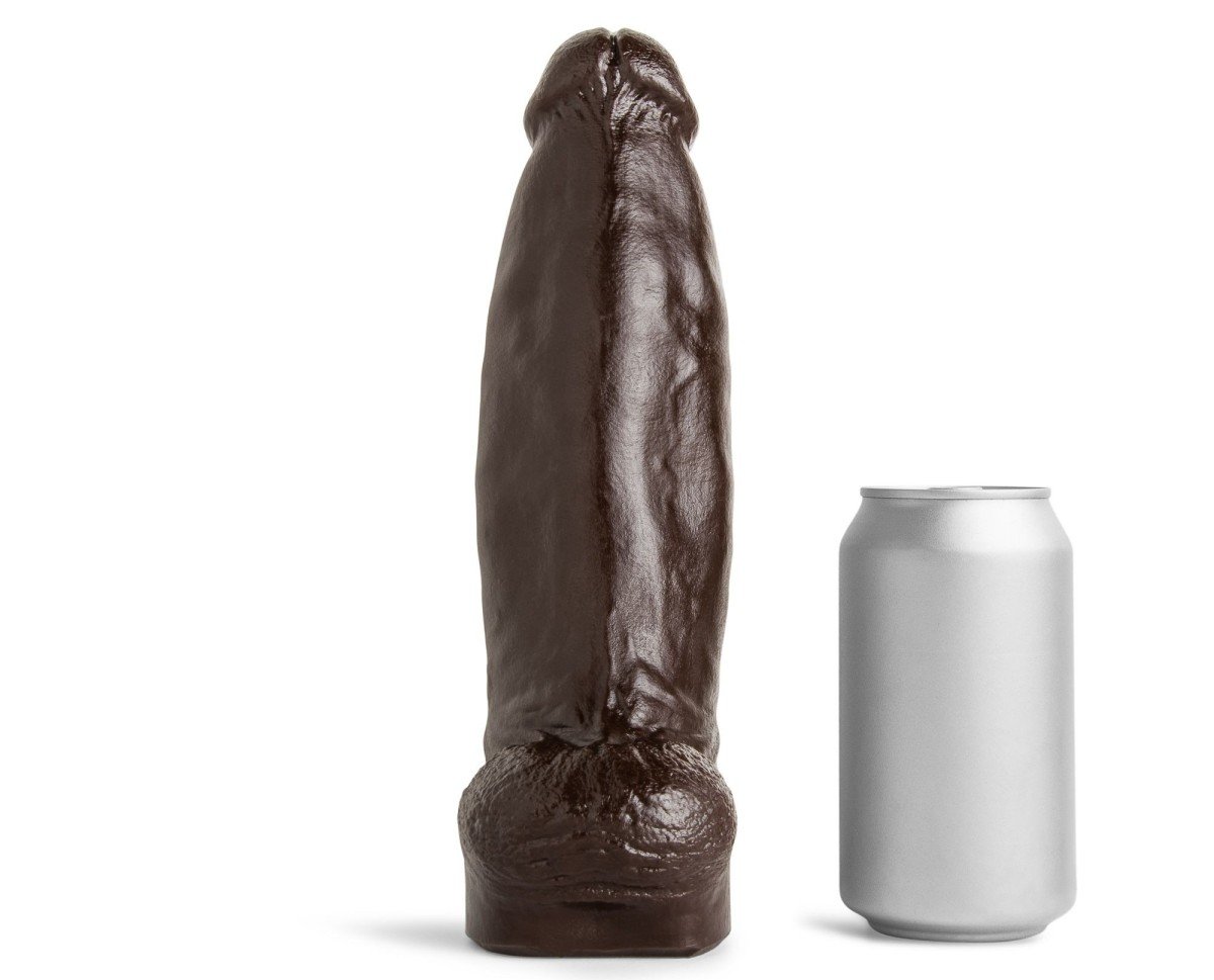 Mr. Hankey’s Toys Beefcake Medium, prémiové silikonové dildo s Vac-U-Lock 25,1 x 4,3–7,4 cm