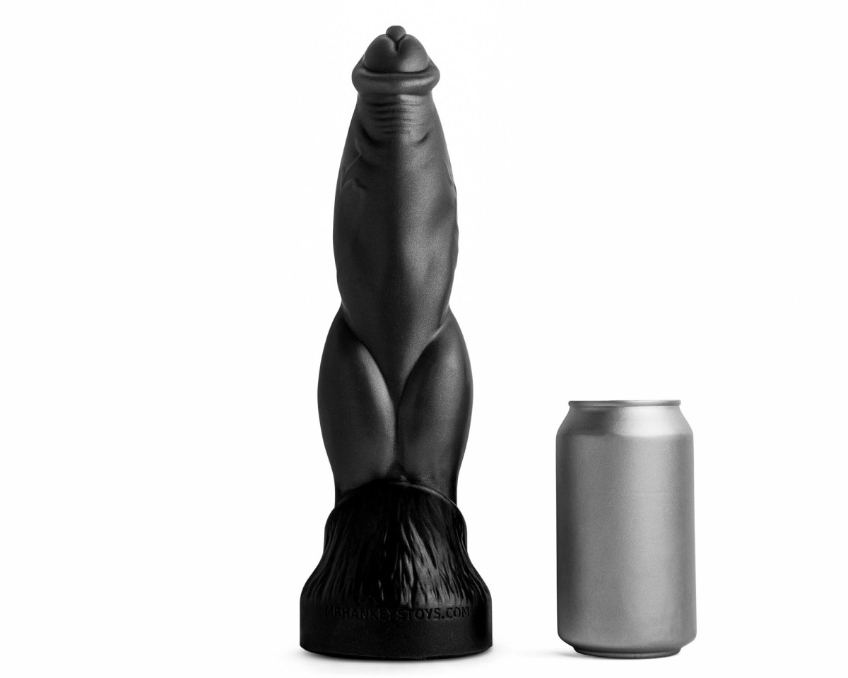 Mr. Hankey’s Toys Beowulf Medium, prémiové silikonové dildo s Vac-U-Lock 29,7 x 3,4–7,2 cm