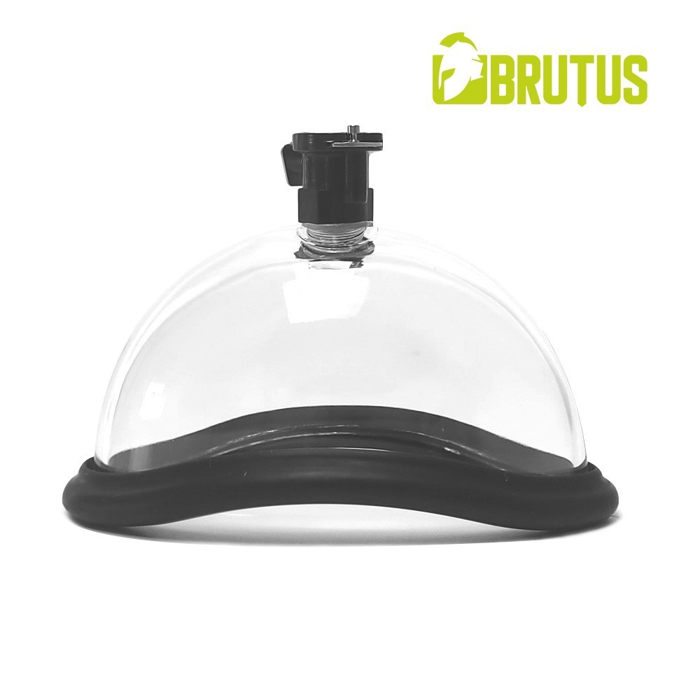 Brutus Premium Pussy Pump, priehľadný valec na vagínu pre vákuové pumpy