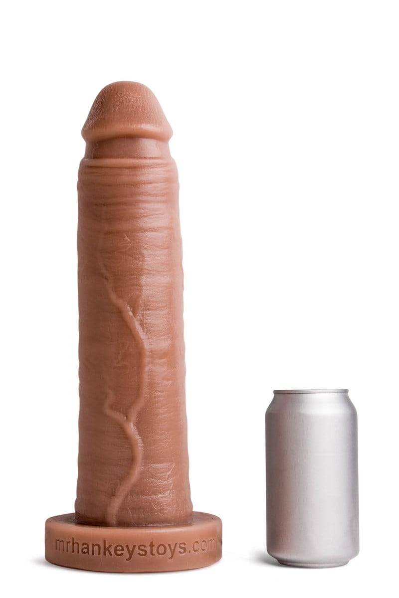 Mr. Hankey’s Toys Big Daddy Large, prémiové silikonové dildo s Vac-U-Lock 36,3 x 6,6–8,7 cm