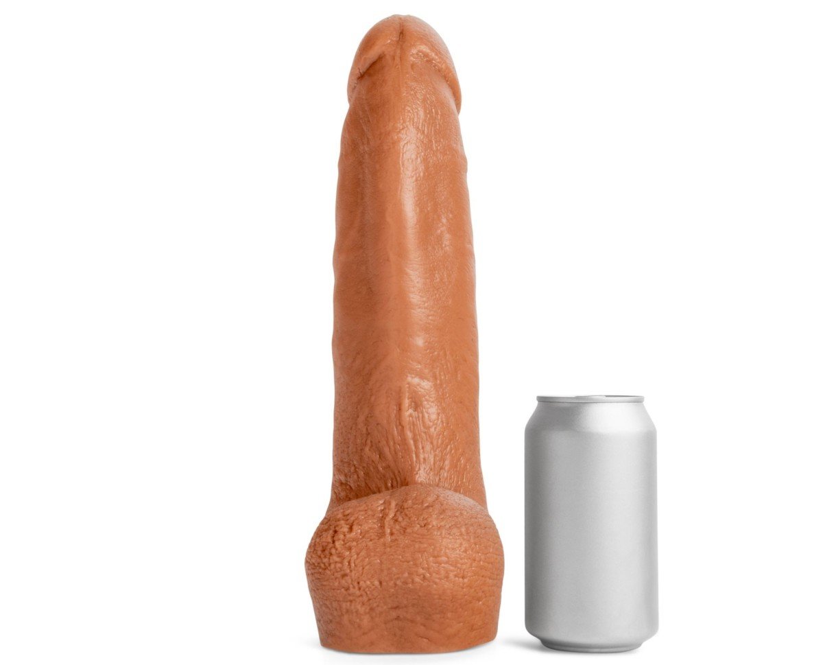 Mr. Hankey’s Toys Clip-Clop Large, prémiové silikonové dildo s Vac-U-Lock 30,6 x 5,4–7,1 cm