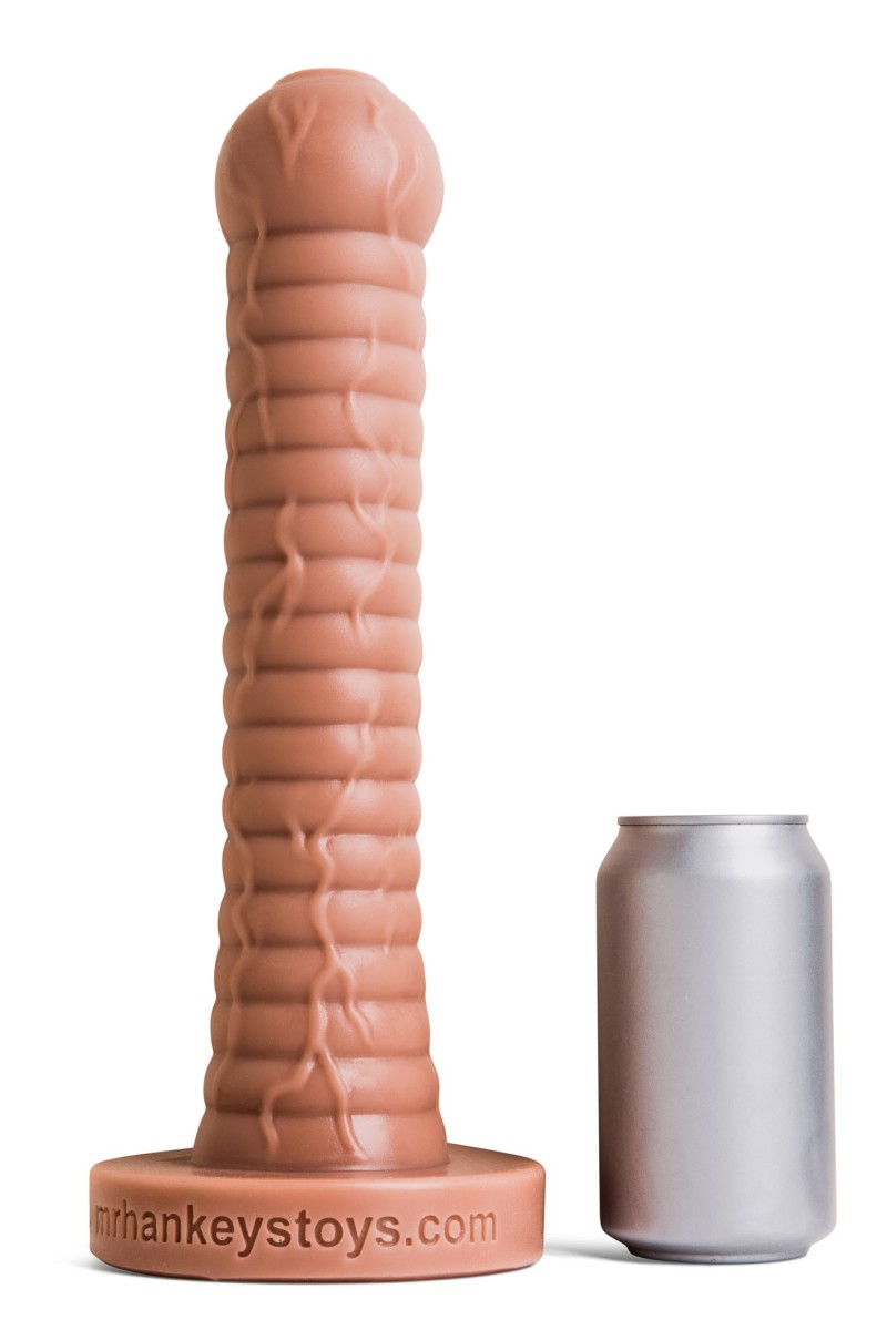 Mr. Hankey’s Toys Cyclops, prémiové silikonové dildo s Vac-U-Lock 34,4 x 5,4–6,5 cm