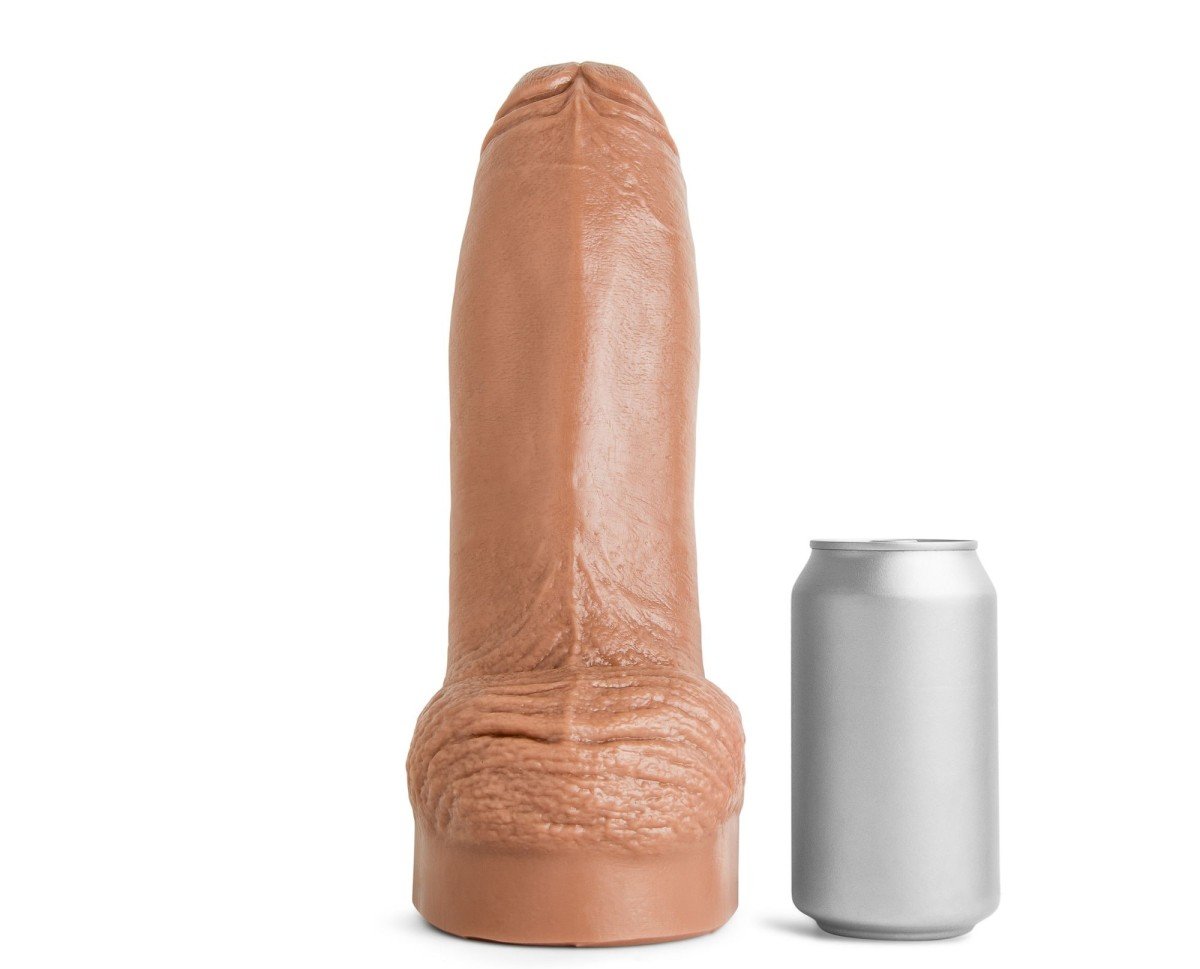 Mr. Hankey’s Toys Machoman LG/XL, prémiové silikonové dildo s Vac-U-Lock 29 x 8,4 cm