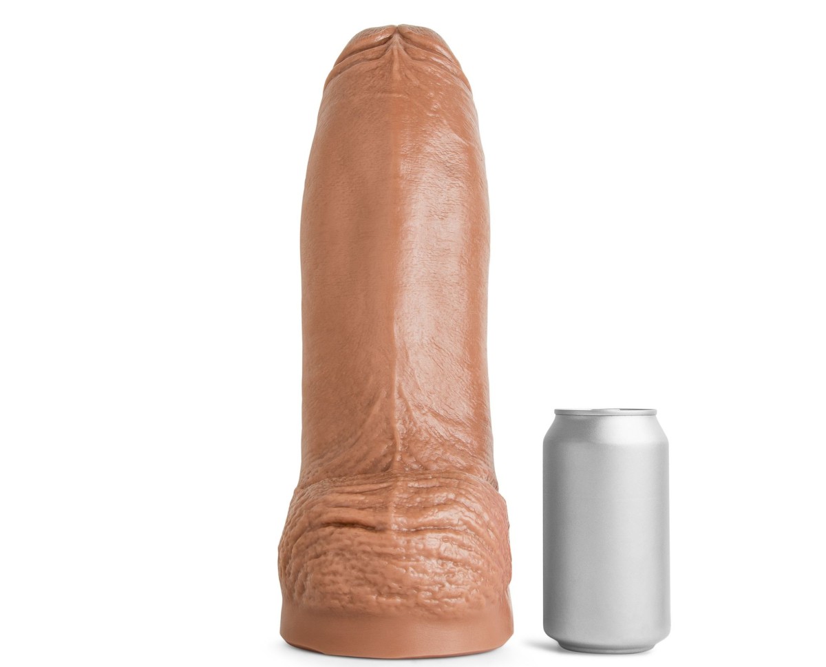 Mr. Hankey’s Toys Machoman XXL, prémiové silikonové dildo s Vac-U-Lock 32,5 x 10,2 cm