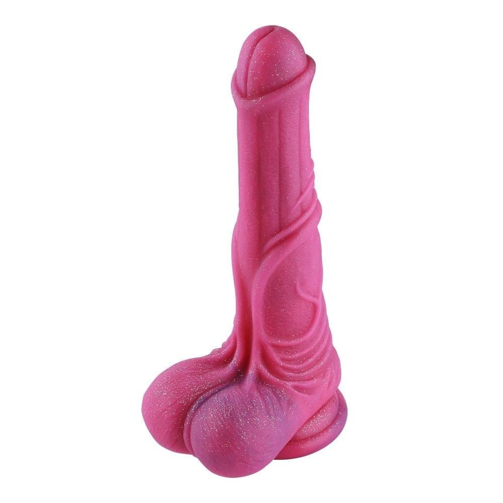 Hismith HSA94, silikonové dildo s přísavkou a KlicLok konektorem 26 x 4,1–5,9 cm