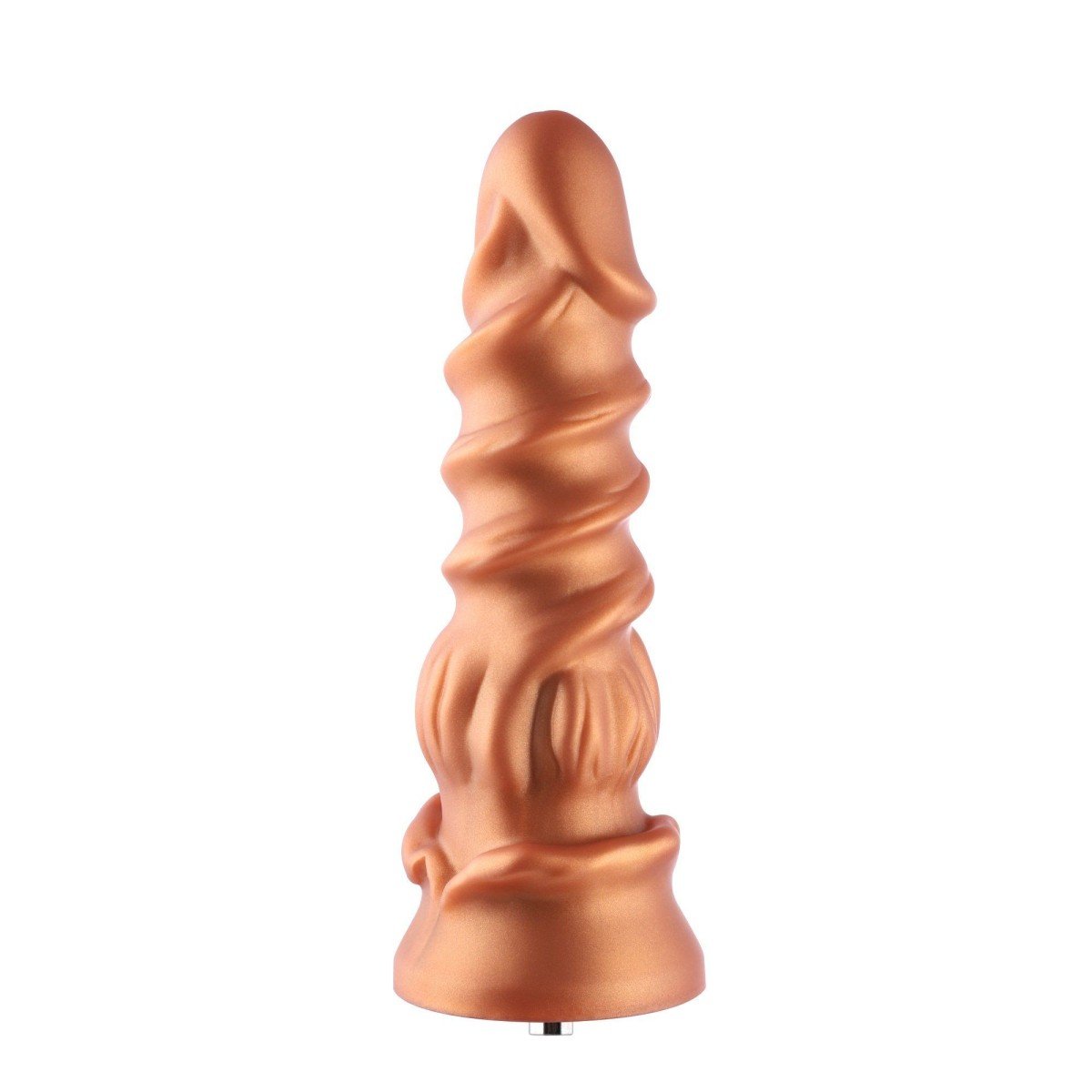 Hismith HSA56, silikonové dildo s přísavkou a KlicLok konektorem 23 x 3,8–6 cm