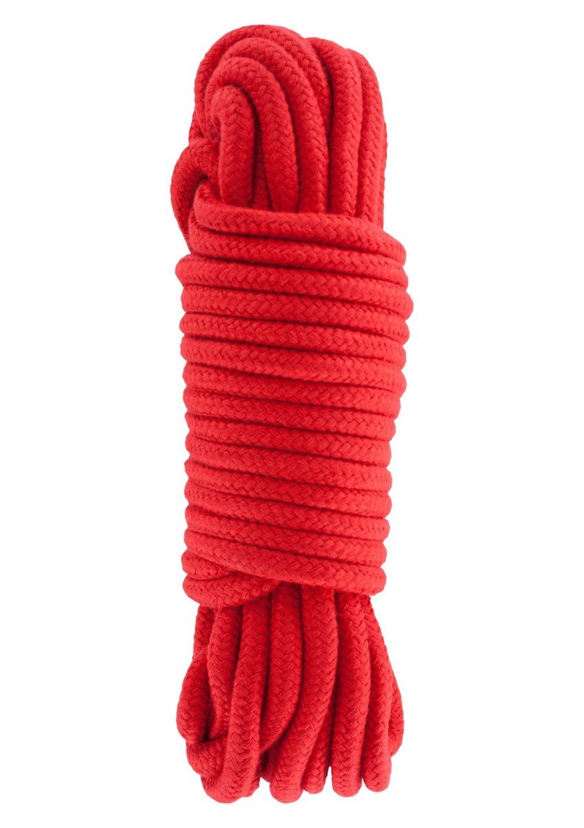 Bondage lano Hidden Desire 10 m červené