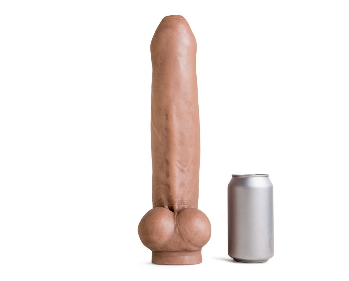 Mr. Hankey’s Toys Firehose, prémiové silikonové dildo s Vac-U-Lock 36,8 x 6,3–7,4 cm