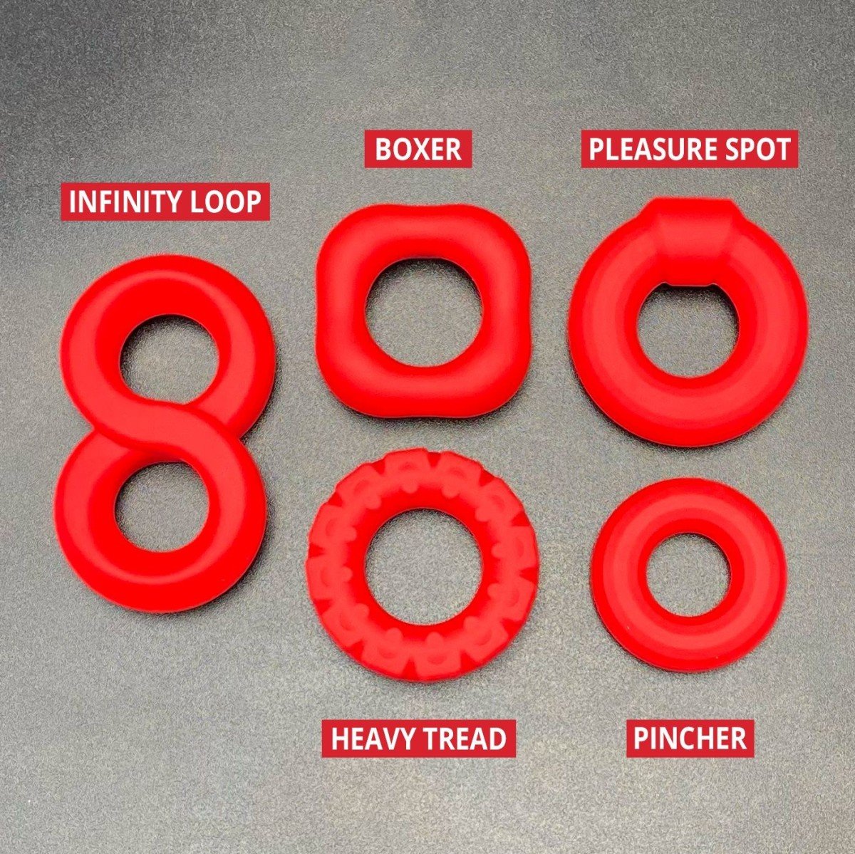 Erekční kroužek Topped Toys Infinity Loop