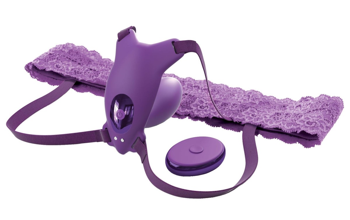 Vibrátor do kalhotek Fantasy for Her Ultimate G-Spot Butterfly Strap-on