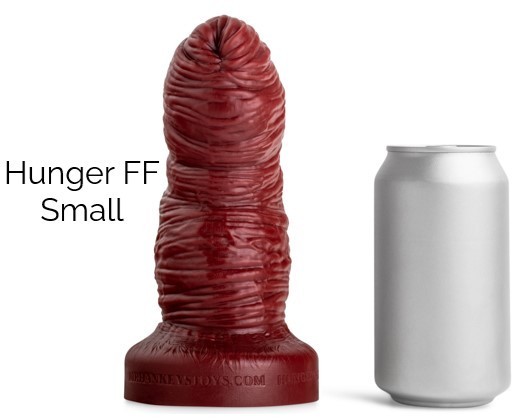 Hankey’s Toys HungerFF Dildo Blood Red S