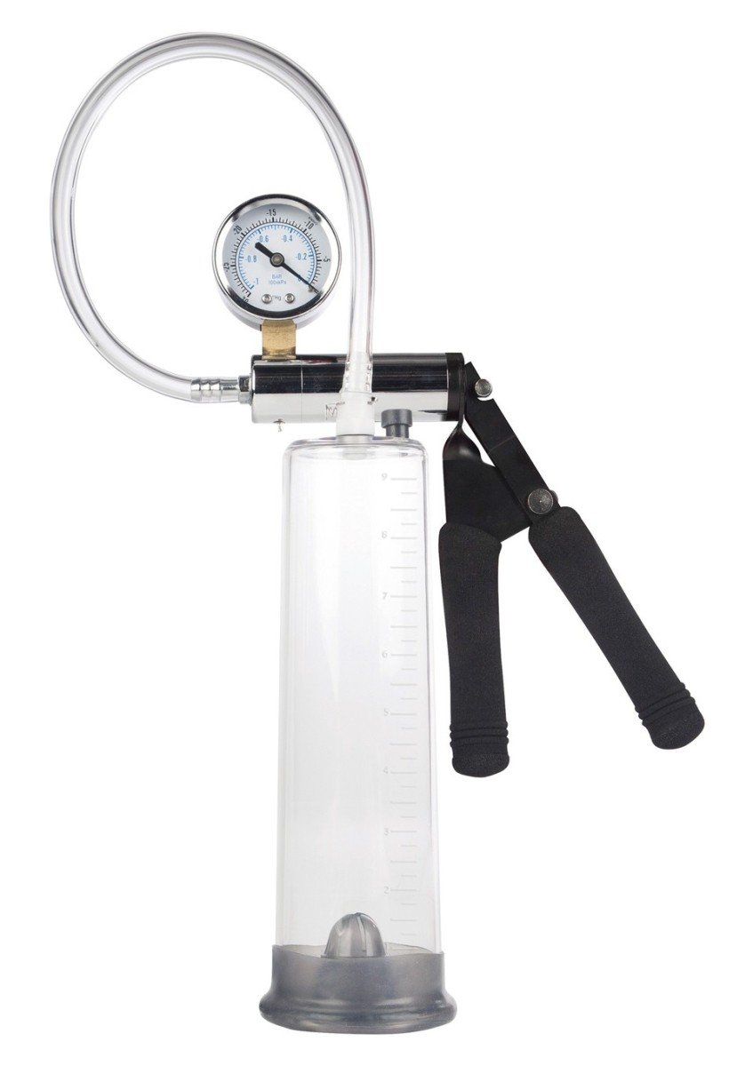 CalExotics Precision Pump Advanced 2, profesionálna vákuová pumpa s tlakomerom 24 x 7 cm