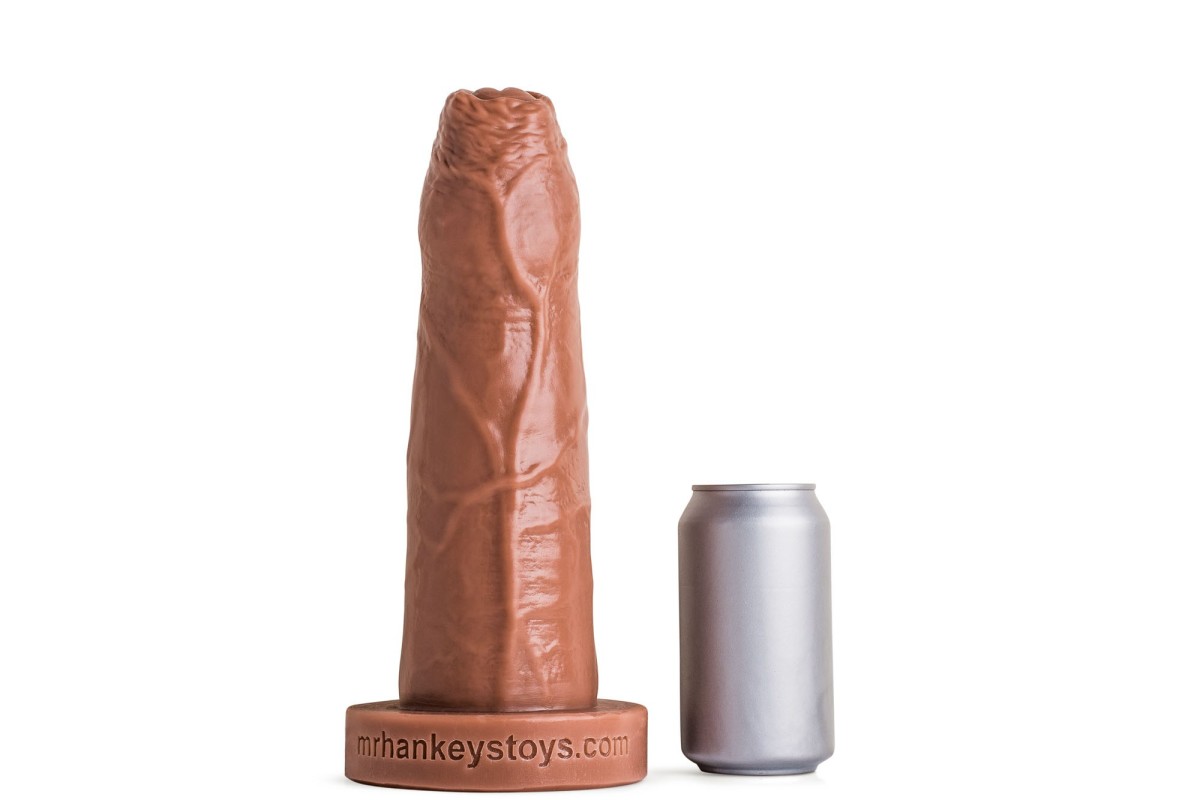Mr. Hankey’s Toys Chode, prémiové silikonové dildo s Vac-U-Lock 29,3 x 6,6–8 cm