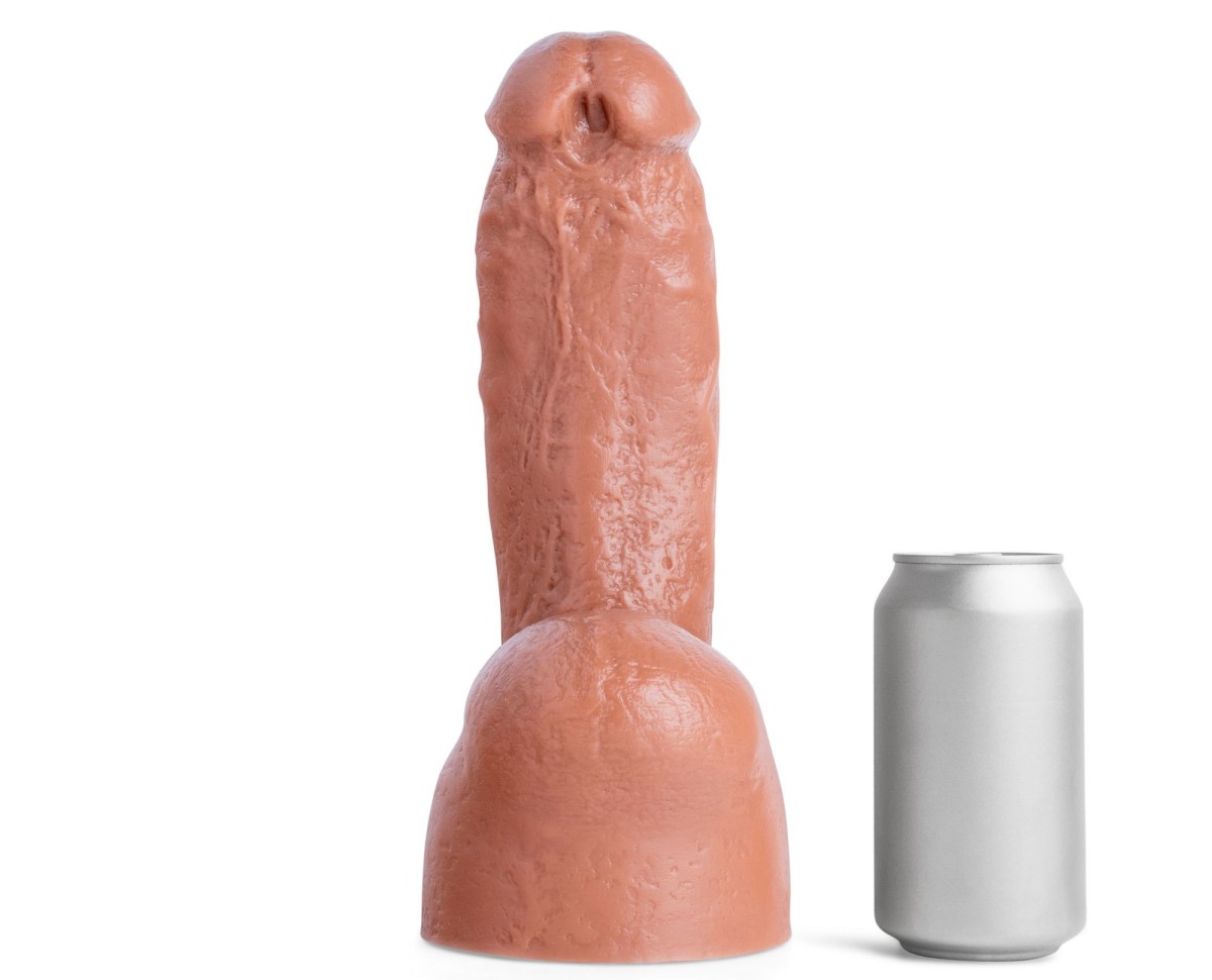 Mr. Hankey’s Toys Isaac X LG/XL, prémiové silikonové dildo s Vac-U-Lock 29,7 x 6,7–8,5 cm