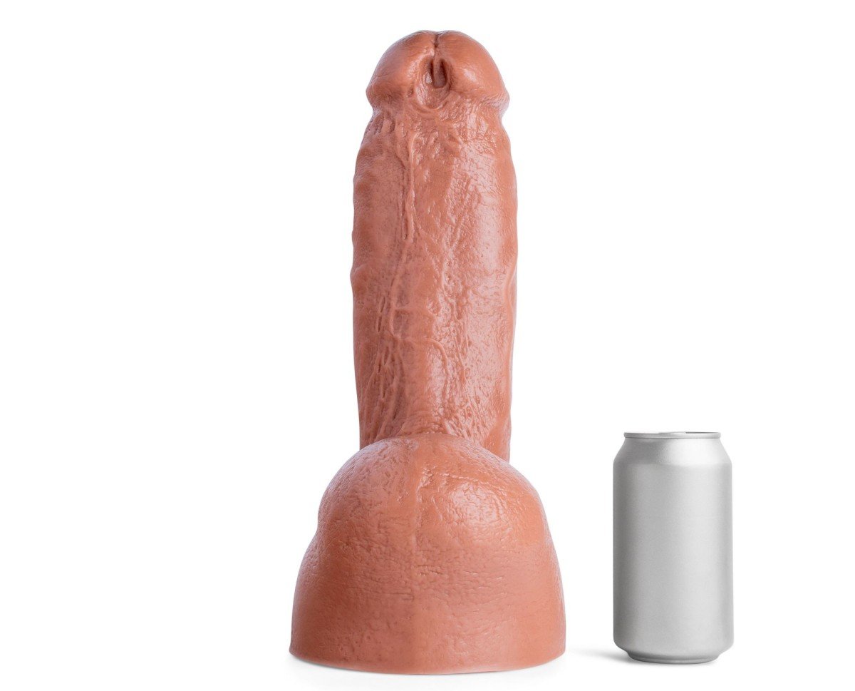 Mr. Hankey’s Toys Isaac X XXXL, prémiové silikonové dildo s Vac-U-Lock 35,4 x 7,6–9,9 cm