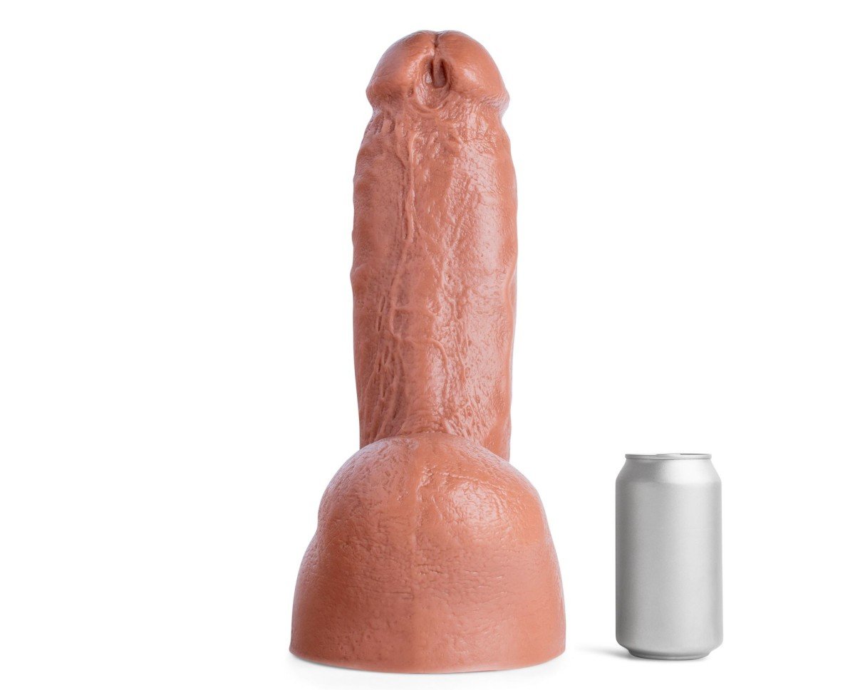 Mr. Hankey’s Toys Isaac X 4XL, prémiové silikonové dildo s Vac-U-Lock 39,2 x 8,6–11,7 cm