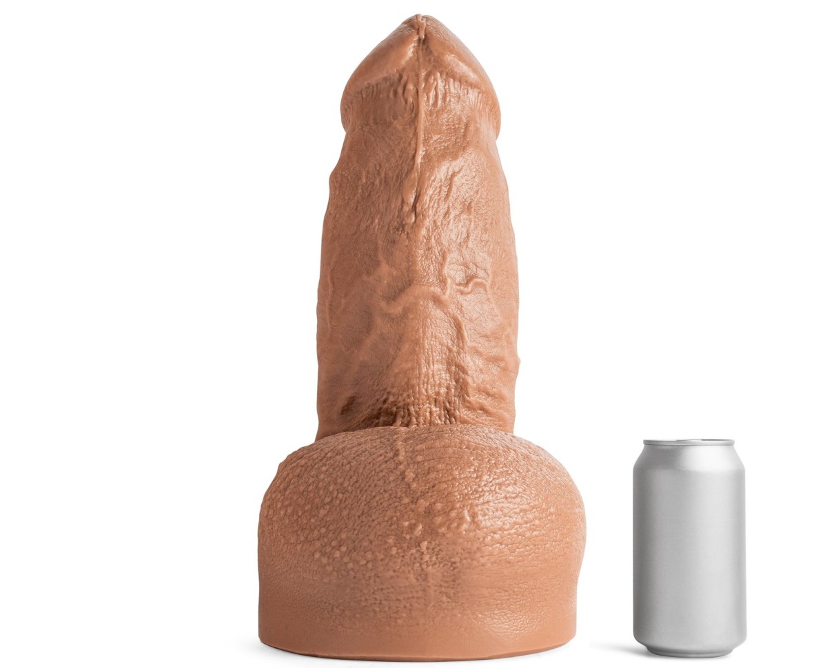 Mr. Hankey’s Toys Thicky Nicky 4XL, prémiové silikónové dildo s Vac-U-Lock 36,1 x 9,2–12,4 cm