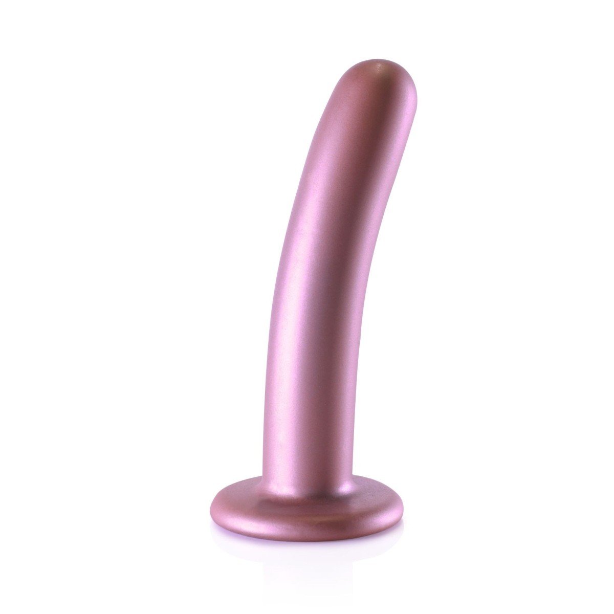 Dildo Ouch! Smooth Silicone G-Spot Dildo 6" Rose, silikonové dildo s přísavkou 15 x 2,9 cm