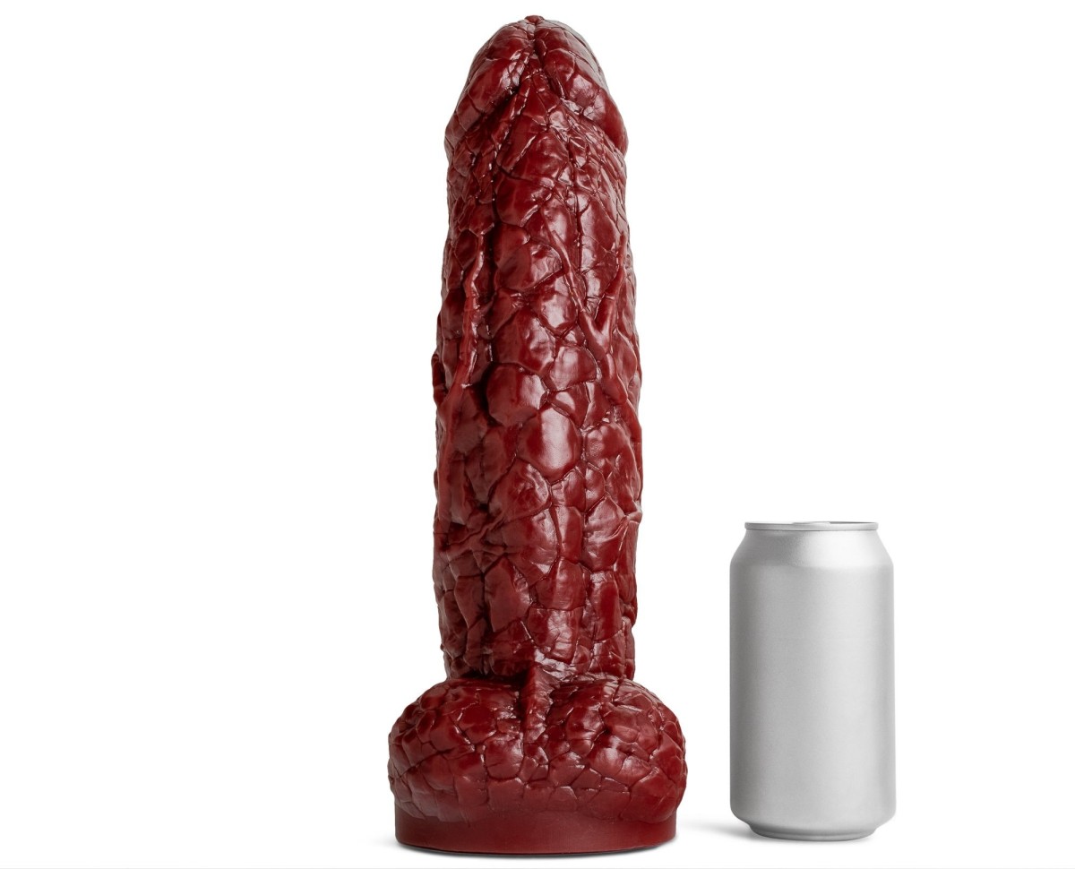 Mr. Hankey’s Toys The Theeng XL, prémiové silikonové dildo s Vac-U-Lock 32,4 x 6,8–8,3 cm