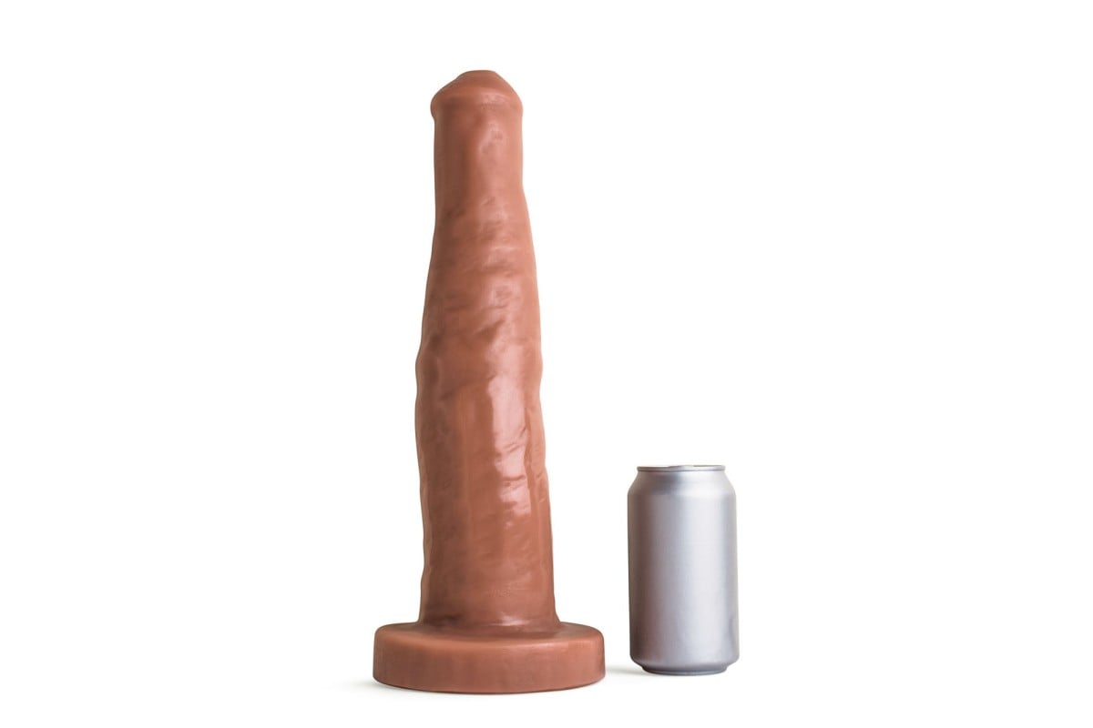 Mr. Hankey’s Toys Snorkel, prémiové silikonové dildo s Vac-U-Lock 36,8 x 5,6–8 cm