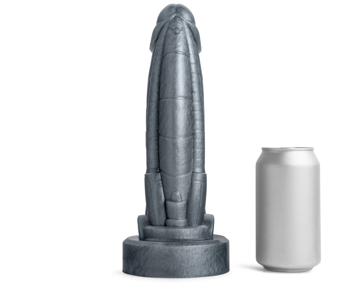 Mr. Hankey’s Toys Sex Machine Medium, prémiové silikonové dildo s Vac-U-Lock 27,3 x 4,7–6,4 cm