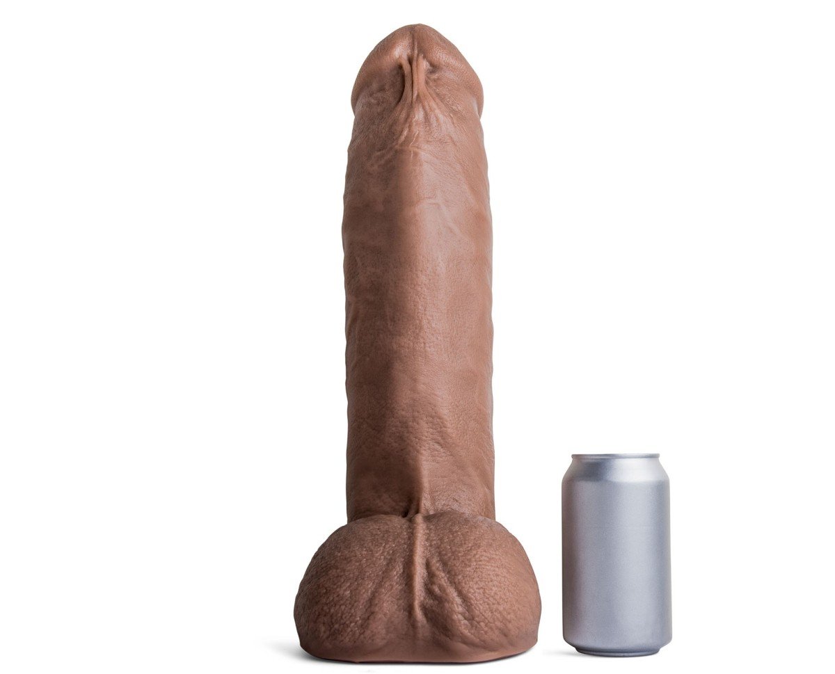 Mr. Hankey’s Toys Rentman XXXL, prémiové silikónové dildo s Vac-U-Lock 39,5 x 9,2 cm