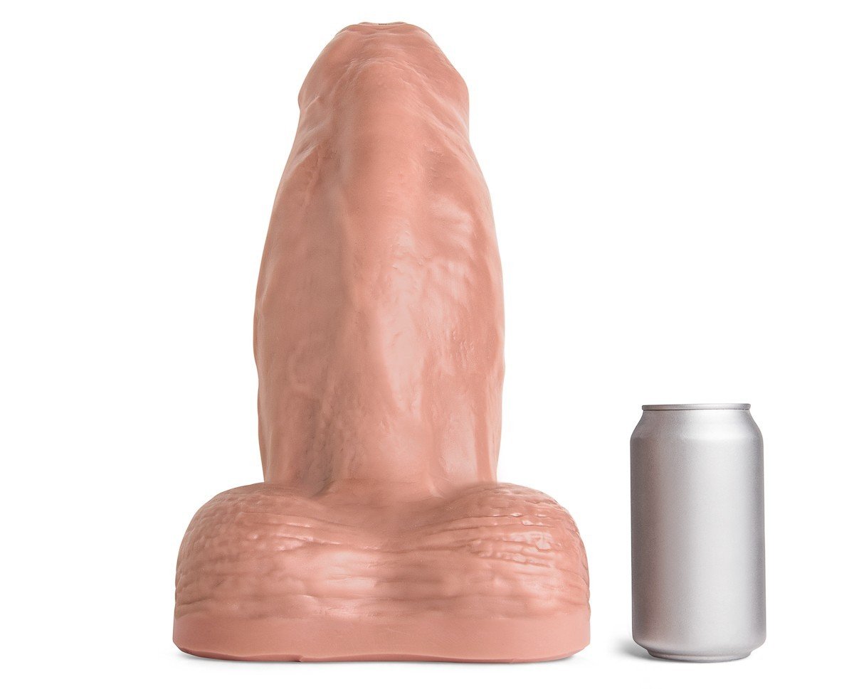 Mr. Hankey’s Toys Goliath XXXXL, prémiové silikónové dildo 34,3 x 9,8–13,2 cm