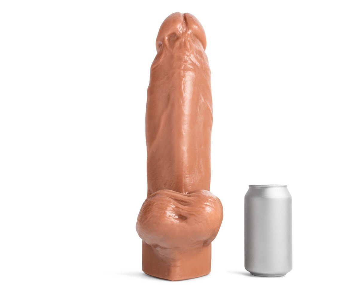 Mr. Hankey’s Toys Michael Vegas XXL, prémiové silikonové dildo s Vac-U-Lock 34,3 x 6,3–9,3 cm