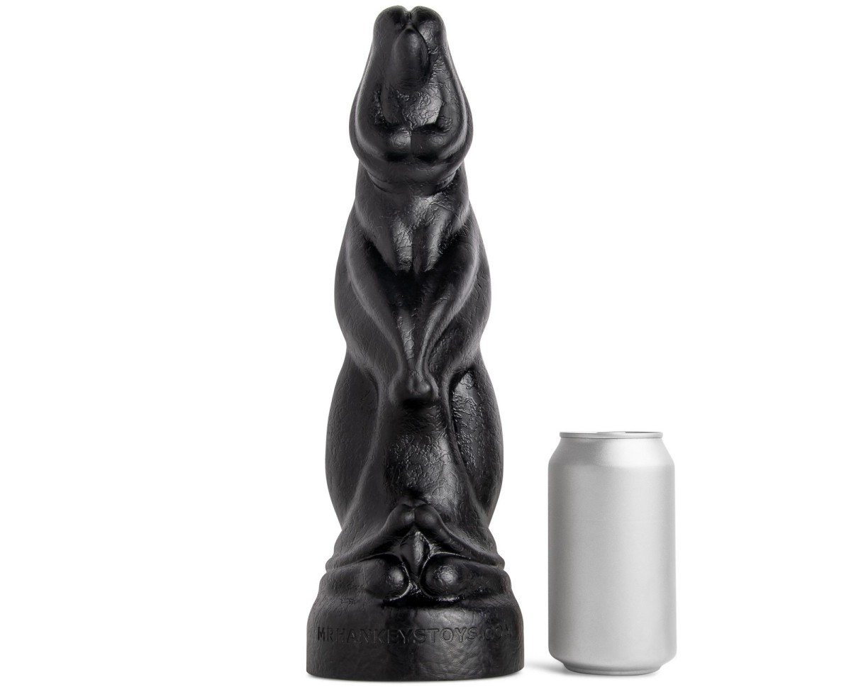 Mr. Hankey’s Toys Scimitar XXL, prémiové silikonové dildo s Vac-U-Lock 33 x 7,5–9,9 cm