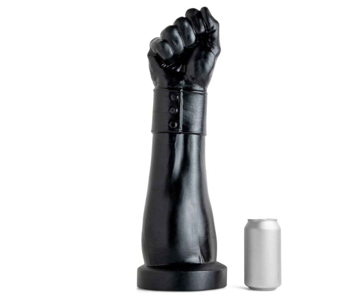 Mr. Hankey’s Toys Gut Puncher 4XL, prémiové silikónové dildo s Vac-U-Lock 44,5 x 9,4–12,8 cm