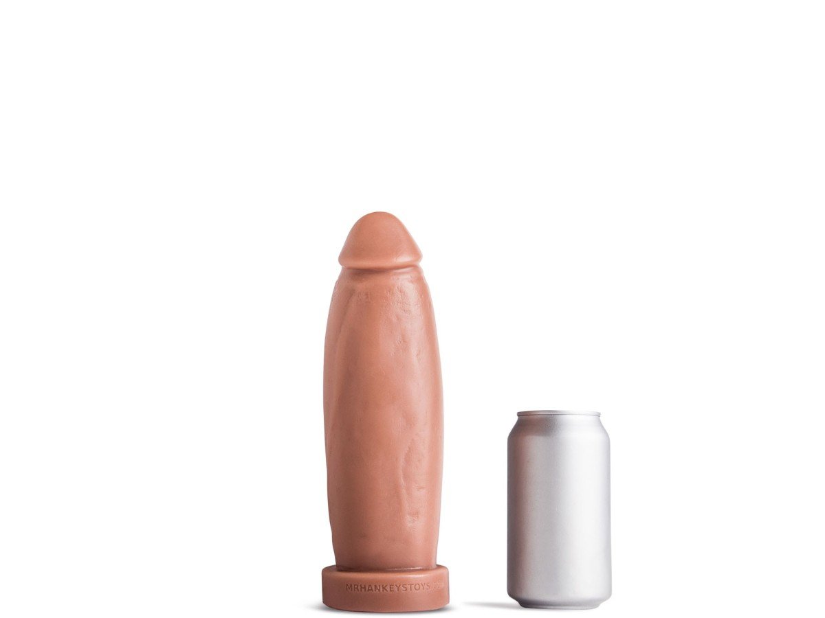 Mr. Hankey’s Toys Boss Hogg Small, prémiové silikonové dildo s Vac-U-Lock 25,4 x 5,4–7,6 cm