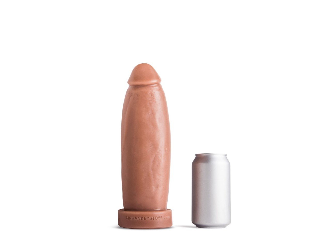 Mr. Hankey’s Toys Boss Hogg Medium, prémiové silikonové dildo s Vac-U-Lock 29,5 x 6,2–8,7 cm