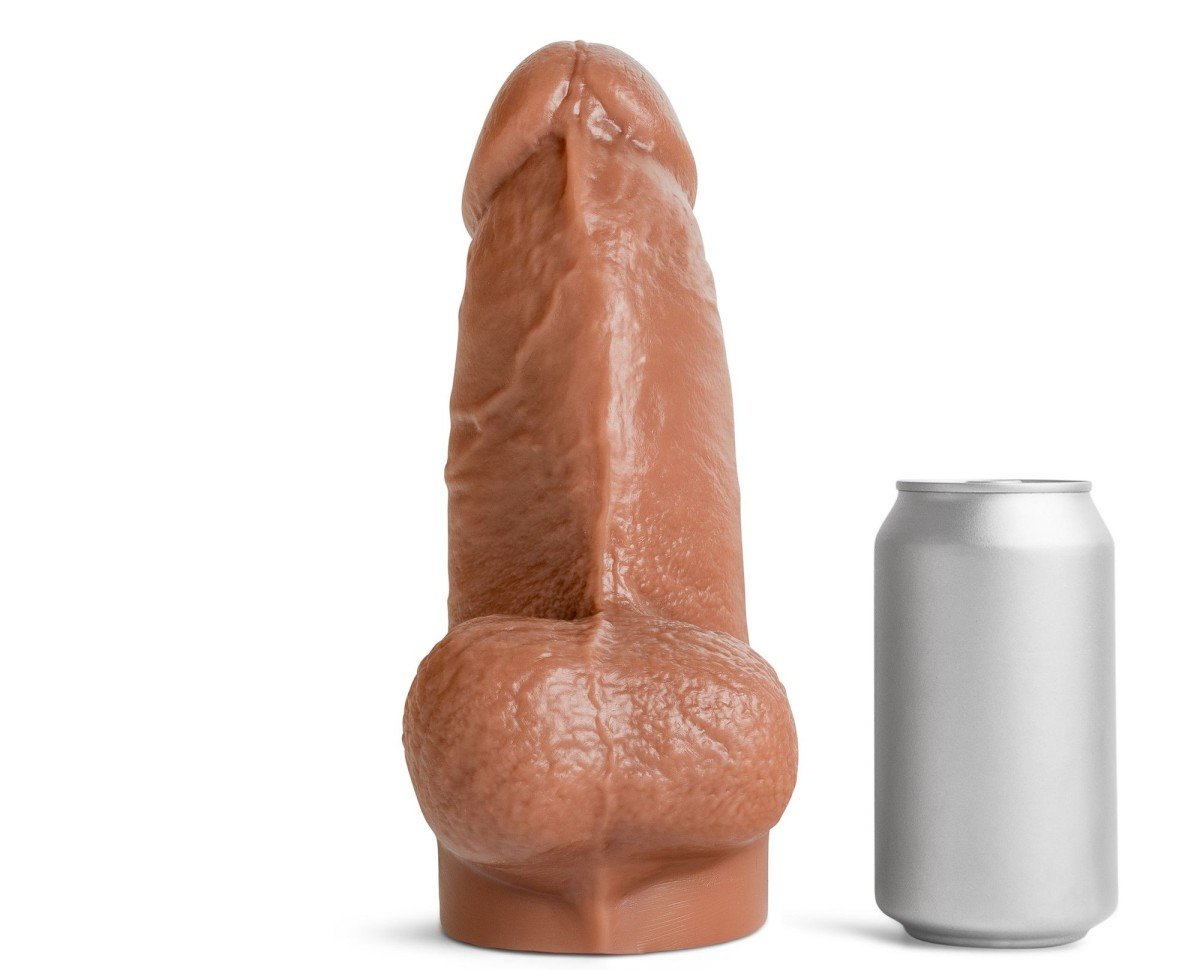 Mr. Hankey’s Toys Clyde Large, prémiové silikonové dildo s Vac-U-Lock 23,8 x 6–8,2 cm